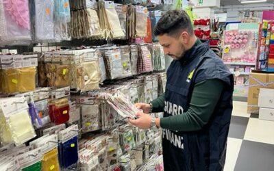 Potenza, Guardia di Finanza: contrasto al commercio di prodotti pericolosi. Sequestrati circa 500 mila articoli natalizi in violazione alla normativa sulla sicurezza