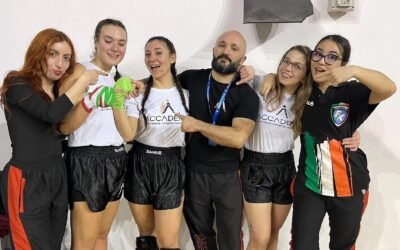 Kickboxing, oro nel contatto pieno e nel Femminile per l’accademia del Maestro Monaco