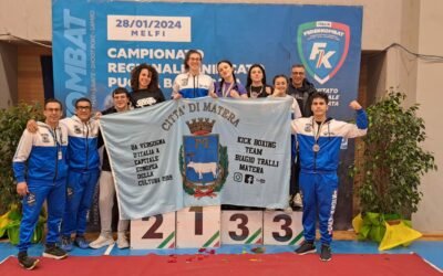 Campionato Regionale Federkombat Basilicata e Puglia: brilla la Dynamic Center di Matera con i fighter del Maestro Biagio Tralli