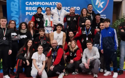 Palma di Bronzo al Merito Tecnico al Maestro Monaco, 6 medaglie d’oro, 3 argenti e 1 bronzo per l’Accademia delle Arti Marziali e Sport da Combattimento di Potenza