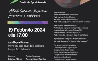 Basilicata Sport Awards, tutto pronto per il grande evento