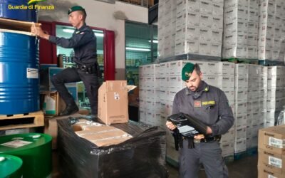 La Procura Europea e la Guardia di Finanza accertano una frode fiscale nel commercio di olii lubrificanti provenienti da Paesi dell’Unione Europea. In corso l’esecuzione di misure cautelari personali nei confronti di 14 persone e il sequestro preventivo per oltre 15 milioni di euro