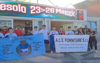Jesolo, Campionati Italiani Assoluti di Kickboxing: medaglie per la Dynamic Center di Matera, l’A.S.D. Athena Club di Montescaglioso e l’A.S.D. Elité Kickboxing di Matera/Putignan0