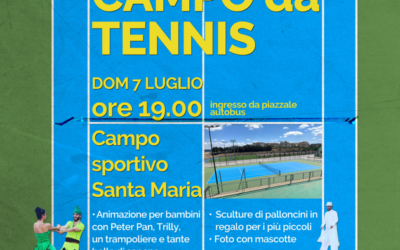 Ferrandina, domenica 7 luglio inaugurazione del campo da tennis