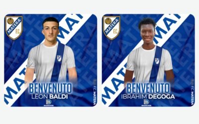 Leon Baldi e Ibrahim Degoga nuovi giocatori del Fc Matera Calcio