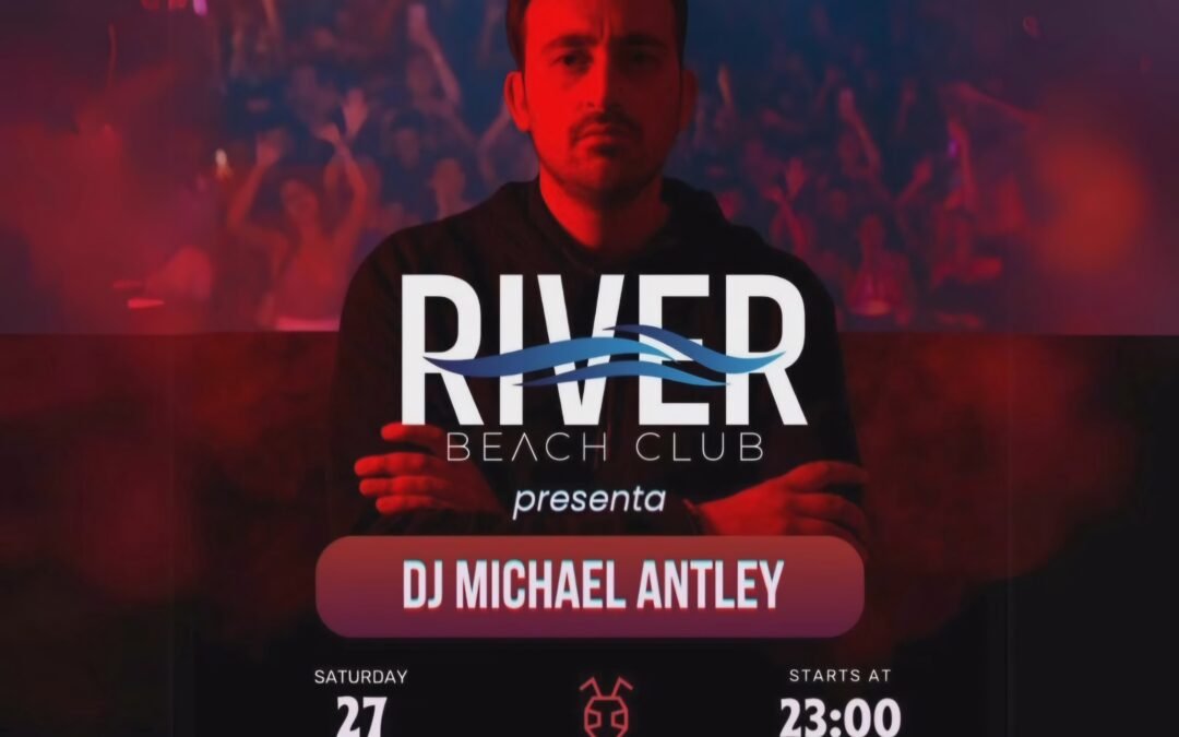 Sabato 27 evento unico con special guest Michael Antley al River Beach Club di Nova Siri