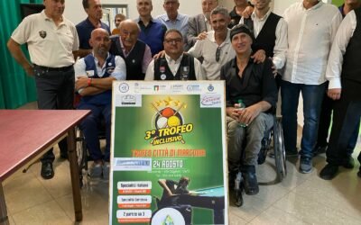 Giornate di Sport e Inclusione a Marconia con il 3terzo Torneo Inclusivo di Biliardo e il quinto Torneo Città di Marconia”