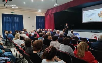 Consigli contro le truffe agli anziani, i Carabinieri incontrano i cittadini di Irsina