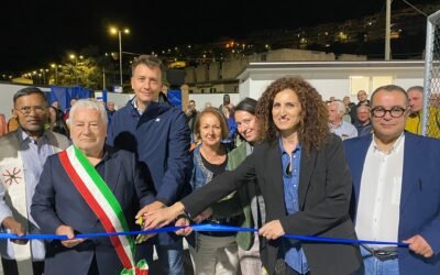 Grottole, taglio del nastro per il campo sportivo di via Nitti