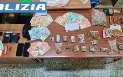 Droga confezionata in barrette avvolte nella carta di una nota marca di snack al cioccolato: 32enne materano arrestato dalla Polizia nel quartiere Quadrifoglio