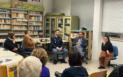 Presentazione del libro “La Caccia” di Angela Iannarelli per la Giornata Internazionale contro la violenza sulle donne in collaborazione con Associazione Quartiere Lanera e Polizia di Stato