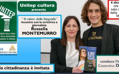 Per i Mercoledì di Unitep Cultura il 4 a Matera “Il valore delle biografie” con la giornalista Rossella Montemurro