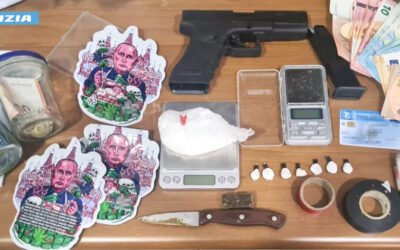 Spaccio di droga sulla fascia jonica: 19enne arrestato a Pisticci dalla Polizia di Stato, sequestrati cocaina e hashish