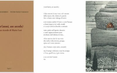 “(vent’anni, un secolo) per un ricordo di Mario Luzi”: una poesia di Eugenio De Signoribus e un’acquaforte di Pietro Paolo Tarasco