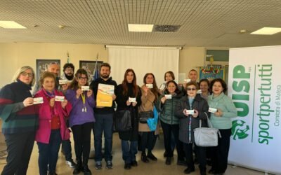 UISP Matera: al via il progetto gratuito “Movement Pills” contro gli stili di vita sedentari