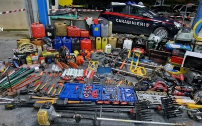 Scanzano Jonico: arrestato dai Carabinieri di Policoro il presunto autore del furto in un’azienda agricola di Montalbano Jonico, scoperti due depositi colmi di refurtiva