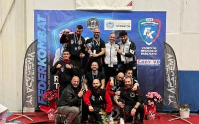 Campionato Regionale Federkombat di Puglia e Basilicata, a Bernalda primo posto assoluto per l’Accademia delle Arti Marziali e Sport da Combattimento