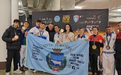 World Cup 2025 di Kickboxing, tornano a casa con sette medaglie gli atleti lucani guidati dal Maestro Tralli