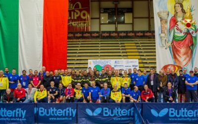 Si è concluso a Vibo Valentia il IX campionato italiano Tennistavolo “Memorial Donato Marcosano”