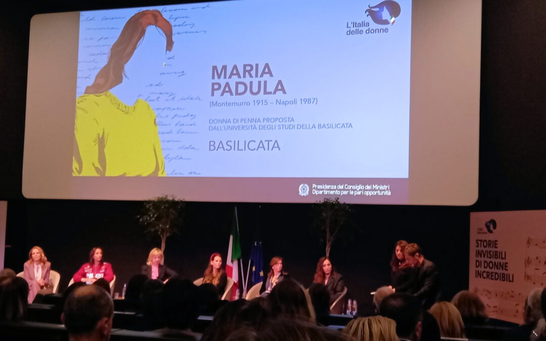 Premiata al MAXXI di Roma l’Università di Basilicata per la biografia di Maria Padula