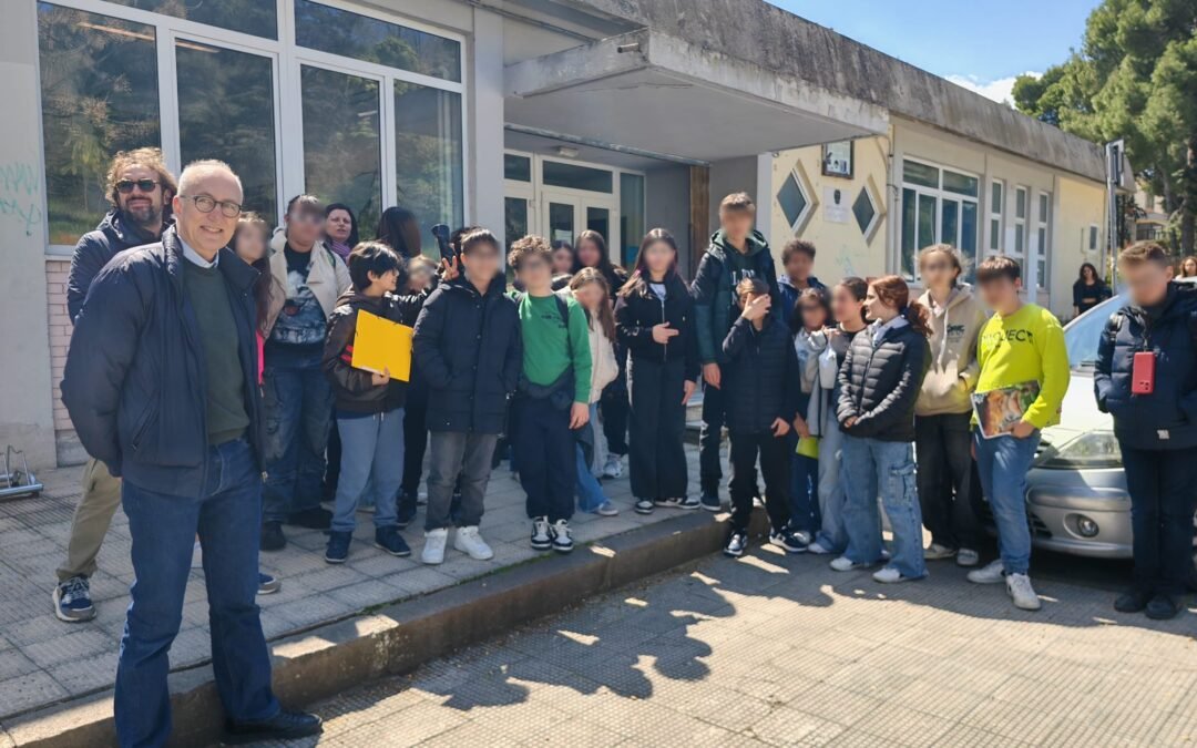 Studenti della secondaria Nicola Festa di Matera alla scoperta del percorso dell’acqua, in collaborazione con l’Università degli Studi della Basilicata