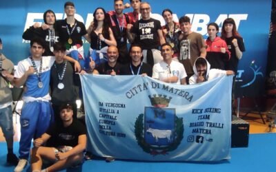 I fighters lucani guidati dal Maestro Tralli protagonisti ai Campionati Italiani di Kickboxing