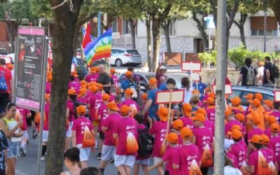 MiniBasket in Piazza da Matera grida il ripudio per la guerra. Delusione per le assenze di Palestina, Libano e Giordania, gli ultimi episodi bellici hanno interrotto comunicazioni e la possibilità di viaggiare