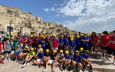 Sport e cultura uniti a Matera per il Minibasket in piazza una visita dei Sassi con guide in tre lingue