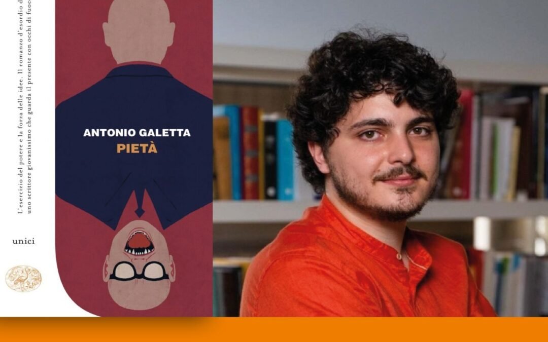 Amabili Confini presenta il 23 a Matera “Pietà”, il romanzo d’esordio di Antonio Galetta
