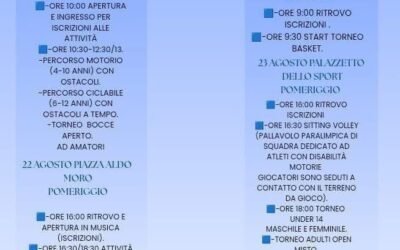 Summer Sport 2 Days: a Irsina sport, benessere e divertimento per tutti