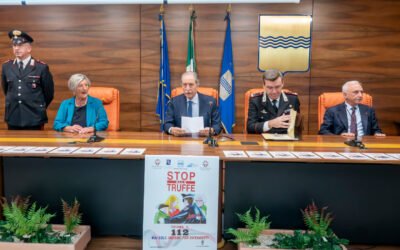 “Stop alle truffe – chiama il 112 mai soli”, presentata in Regione la campagna interistituzionale di sensibilizzazione sul tema delle truffe agli anziani