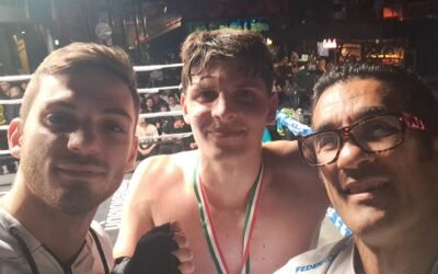 Kickboxing: oro per il materano Gabriel Bozza, allievo del Maestro Tralli, al Fighting Spirit 2025