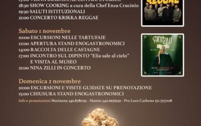 A Carbone la XVIII Mostra Mercato del Tartufo Bianco del Serrapotamo: tre giorni tra gusto, natura e cultura 