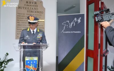 Il Comandante Interregionale dell’Italia Meridionale della Guardia di Finanza, Generale di Corpo d’Armata Francesco Greco,  in visita al Comando Provinciale di Matera
