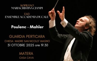 La musica di Mahler in Basilicata: fino al 2 novembre quattro concerti con il maestro Reck e l’Ensemble Accademia Ducale