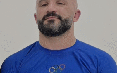 Il lucano Massimiliano Monaco team manager della Nazionale Italiana di Grappling in scena oggi a Novi Sad Serbia per i Mondiali UWW 2025