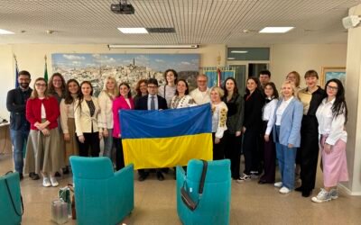 Il Sindaco Nicoletti accoglie una delegazione ucraina in visita studio per il capacity building culturale