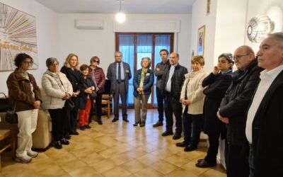 L’Arcivescovo Ambarus in visita alla “Casa di Celeste” di Matera