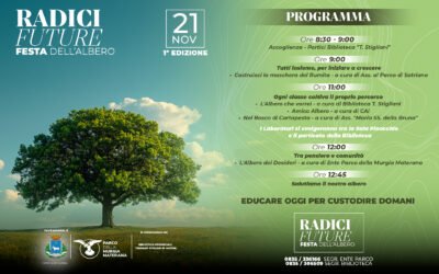 Radici Future, Ente Parco della Murgia Materana celebra la Festa dell’Albero 2025