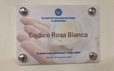 Inaugurazione domani, 25 novembre, percorso e stanza “Codice Rosa Bianco” all’Ospedale di Matera