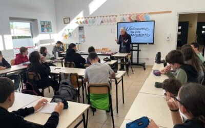 Lo scrittore e giornalista Geoff Andrews incontra gli studenti dell’I. C. Semeria Minozzi Festa di Matera