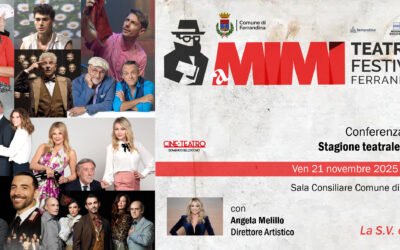 Ferrandina, al via la stagione teatrale 2025/26 di A Mimì. Dal 26 novembre 2025 al 26 aprile 2026, il CineTeatro Bellocchio ospiterà quindici spettacoli di alto livello