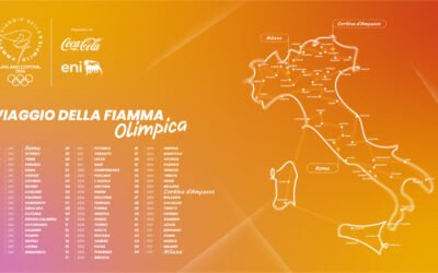 La Fiamma Olimpica illumina la Basilicata: 21, 28 e 29 dicembre tappa in dieci comuni lucani