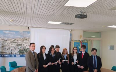“Change The World Model United Nations”, premiati dall’Amministrazione comunale di Matera gli studenti dello Scientifico “Dante Alighieri” e del Classico “E. Duni” che hanno ottenuto un prestigioso riconoscimento