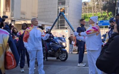 A Matera il passaggio della Fiamma Olimpica Milano-Cortina 2026