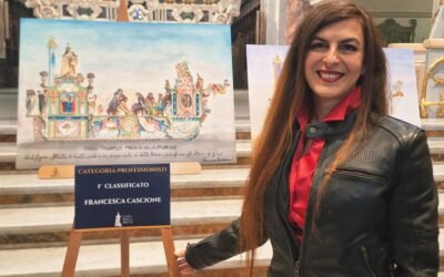 Delicato, dai colori pastello, ricco di statue: ecco il Carro Trionfale 2026 firmato dall’artista Francesca Cascione