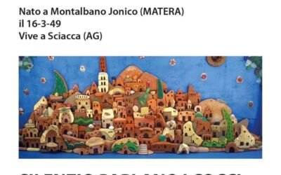“Silenzio Parlano i Cocci – Omaggio alla Città dei Sassi”: il 7 inaugurazione della personale dell’artista Giulio Lorubbio, conosciuto come L’Artista Cocciuto
