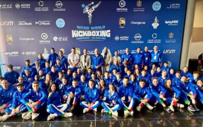 Campione del Mondo l’Italia della Kickboxing: risultato storico ad Abu Dhabi per la Federkombat. Tra i protagonisti della delegazione lucana il Direttore Tecnico della Nazionale Italiana di Low Kick Biagio Tralli, Simone Fabrizio e Miriana Greco
