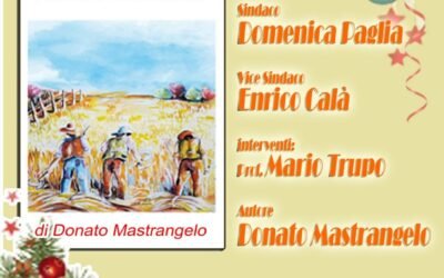 Domani, 30 dicembre, a Cersosimo presentazione del libro “I colori del borgo” del giornalista Donato Mastrangelo