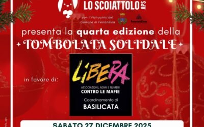 Quando il Natale incontra la legalità: a Ferrandina la Tombolata di Solidarietà a favore di Libera
